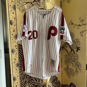 Mike Schmidt 1976 Mitchell & Ness Phillies Jersey Size 48 (XL) 76 Liberty Bell